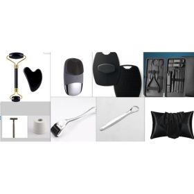 Mini Silicone Electric Face Cleansing Brush Electric Facial Cleanser Facial Cleansing Brush Skin Massager Skin Care Tools (Option: Black set-Electric-DC)