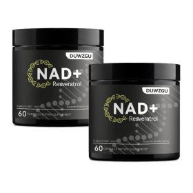 Liposoma NAD 60ct  Resveratro  CoQ10  Anti Aging  Cellular Energy Support (Option: Picture color-2PCS)