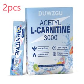 L-carnitine Powder Granules15 Pieces Muscle Gain, Energy & Recovery Pre-Workout (Option: Picture color-2PCS)
